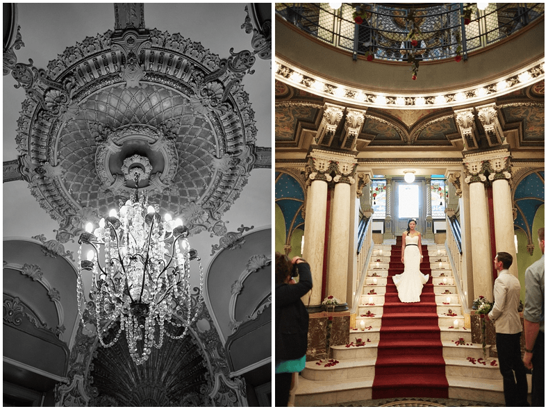 hochzeitspaar in der villa weigang bautzen